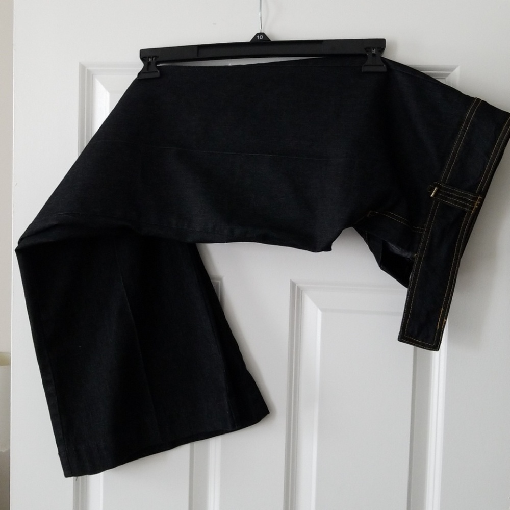 Bisou Bisou Flare Drk Blue Jeans